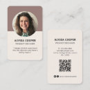 Recherche de ronde cartes visite Administrative professional