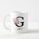 Suche nach monogramm g tassen Rosa