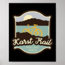 Recherche de gravier posters Cycliste