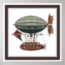 Suche nach hot air balloon poster Steampunk