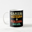 Recherche de majuscules tasses Lettres