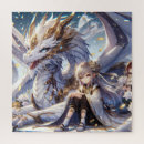 Suche nach goldener drache puzzle Mystisch
