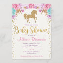 Recherche de cheval rose invitations Bébé