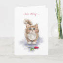 Recherche de chat triste vœux cartes Doux