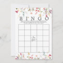 Recherche de bingo bridal shower invitations Fleur sauvage