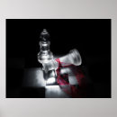 Recherche de reine rouge posters Blanc