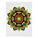 Recherche de motif mandala posters Fleur