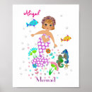 Recherche de hippocampe coloré posters Sirène