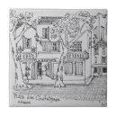 Recherche de rues de ville carreaux Illustration