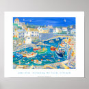 Recherche de décharge posters Bleu