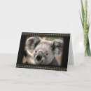 Recherche de koala vœux cartes Animal