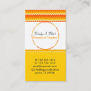 Recherche de motif zigzag cartes visite Coloré