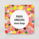 Suche nach konfetti visitenkarten Rosa