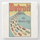 Suche nach detroit untersetzer Stadt