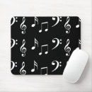 Recherche de musique feuille tapis souris Note musicale