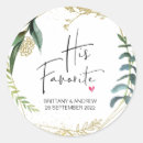 Recherche de gâteaux de mariage autocollants Bride