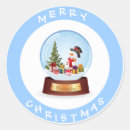 Recherche de snowglobe autocollants Noël