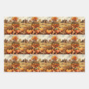 Recherche de de thanksgiving papier cadeau Rustique