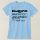Recherche de océanographie tshirts Océanographe