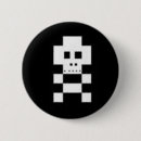 Recherche de crâne badges Noir