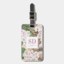 Suche nach orchideen gepäckanhänger Tropisch