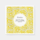 Recherche de citron serviettes Monogrammé