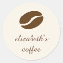 Suche nach kaffeebohne aufkleber Kaffeehaus