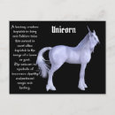Recherche de licorne cartes postales Imaginaire