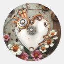 Recherche de cuivré autocollants Fleurs