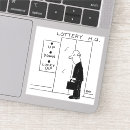 Recherche de lotto autocollants Billet de loterie