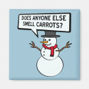 Recherche de bonhommes neige magnets Humour