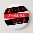 Recherche de sida badges Rouge