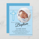 Recherche de de bleu de bébé baptême invitations Baby boy