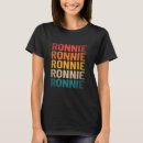Recherche de ronnie tshirts Nom