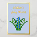 Recherche de jacinthe invitations Bleu