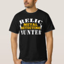 Recherche de chasse de trésor tshirts Détecteur de métal