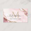 Recherche de nom mini cartes visite Monogramme
