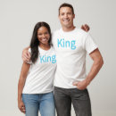 Recherche de roi et reine tshirts Pour tous