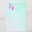 Recherche de danse papier à lettre Aquarelle