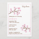 Recherche de cherry blossom baby shower invitations Bébé