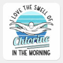 Recherche de nageurs autocollants Piscine