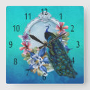 Suche nach peacock wanduhren Floral