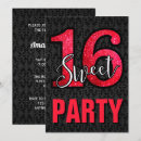 Recherche de glitter 16ans anniversaire invitations Paillettes