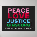 Recherche de justice posters Ruth bader ginsburg