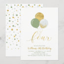 Recherche de 4ème anniversaire invitations Fête d'anniversaire