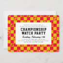 Recherche de grand p cartes invitations Football