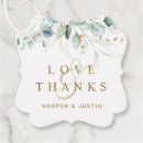 Recherche de mariage étiquettes cadeau Ampersane