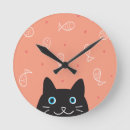 Recherche de poisson chat horloges Mignon