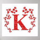 Suche nach buchstabe k poster Extravagant
