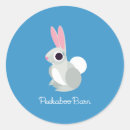 Recherche de peekaboo autocollants Lapin